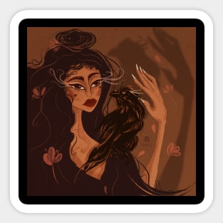 Crow Sticker